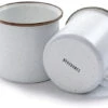 Barebones Enamel Cup Set - Set Of 2 -Snow Peak Shop opplanet barebones enamel cup set set of 2 eggshell ckw 393 main