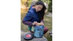 BearVault Trek Bear Resistant Food Canister -Snow Peak Shop opplanet bearvault trek bear resistant food canister transparent blue 2 5 gal bv475 av 2