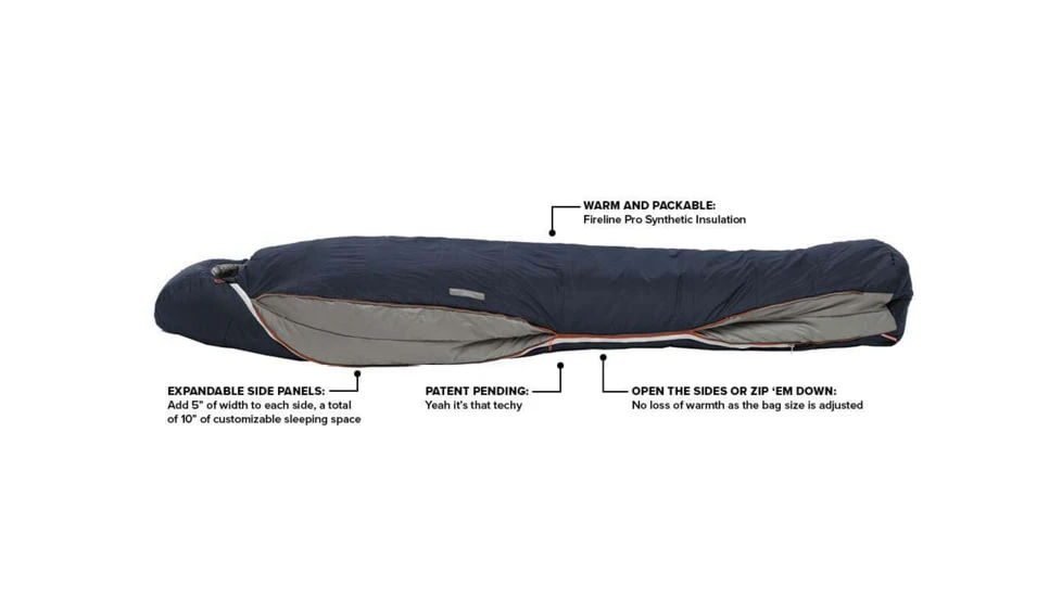 Big Agnes Torchlight Camp 35 Fireline Pro Sleeping Bag 9 Big Agnes Torchlight Camp 35 Fireline Pro Sleeping Bag - Image 7