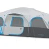 Bushnell 12 Person FRP Cabin Tent -Snow Peak Shop opplanet bushnell 12 person frp cabin tent blue gray dark gray 50007 main
