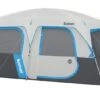 Bushnell 8 Person FRP Cabin Tent -Snow Peak Shop opplanet bushnell 8 person frp cabin tent blue gray dark gray 50006 main