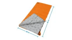 Core Equipment Youth Camp Sleeping Bag -Snow Peak Shop opplanet core equipment youth camp sleeping bag orange 40112 av 4