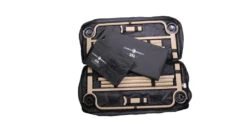 2XL Disc-O-Bed Cot System W/ 2 Side Organizers -Snow Peak Shop opplanet disc o bed disc o bed cot with 2 side organiziers black 2xl 30507bo av 7