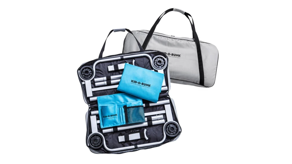 Disc-O-Bed Kid-O-Bunk Cot System W/ 2 Side Organizers 5 Disc-O-Bed Kid-O-Bunk Cot System W/ 2 Side Organizers - Image 3