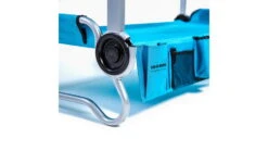 Disc-O-Bed Kid-O-Bunk Cot System W/ 2 Side Organizers 19 Disc-O-Bed Kid-O-Bunk Cot System W/ 2 Side Organizers -Snow Peak Shop opplanet disc o bed kid o bunk with 2 side organizers teal blue childs 30105bo av 5