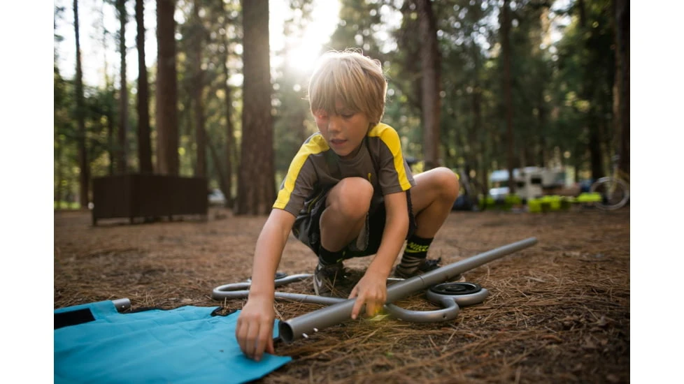 Disc-O-Bed Kid-O-Bunk Cot System W/ 2 Side Organizers 4 Disc-O-Bed Kid-O-Bunk Cot System W/ 2 Side Organizers - Image 2