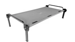 Disc-O-Bed Trundle Cot -Snow Peak Shop opplanet disc o bed trundle cot 300lbs 600d polyester sleeping deck gray 30208 av 1