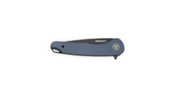 Eikonic Dromas Folding Knives -Snow Peak Shop opplanet eikonic dromas folding knives 3 25in d2 steel w rockwell hardness of 59 60 g10 handle black bluegrey 440bgy av 2