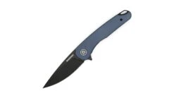 Eikonic Dromas Folding Knives -Snow Peak Shop opplanet eikonic dromas folding knives 3 25in d2 steel w rockwell hardness of 59 60 g10 handle black bluegrey 440bgy main