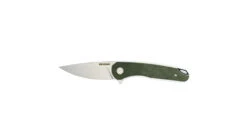 Eikonic Dromas Folding Knives -Snow Peak Shop opplanet eikonic dromas folding knives 3 25in d2 steel w rockwell hardness of 59 60 micarta handle stonewash green 441sgn av 1