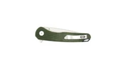 Eikonic Dromas Folding Knives -Snow Peak Shop opplanet eikonic dromas folding knives 3 25in d2 steel w rockwell hardness of 59 60 micarta handle stonewash green 441sgn av 5