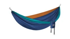 Eno DoubleNest Hammock -Snow Peak Shop opplanet eno doublenest hammock aqua sapphire amber one size dn013 main