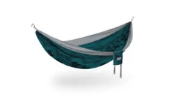 Eno DoubleNest Print Hammock -Snow Peak Shop opplanet eno doublenest print hammock mountains to sea grey dnp 340 main