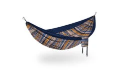 Eno DoubleNest Print Hammock -Snow Peak Shop opplanet eno doublenest print hammock tundra navy dnp 310 main