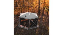 Gazelle G6 6-Sided Portable Gazebo Easy Pop-Up Hub Screen Tent -Snow Peak Shop opplanet gazelle g6 6 sided portable gazebo easy pop up hub screen tent desert sand 8 person gg601ds av 2