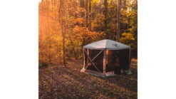 Gazelle G6 6-Sided Portable Gazebo Easy Pop-Up Hub Screen Tent -Snow Peak Shop opplanet gazelle g6 6 sided portable gazebo easy pop up hub screen tent desert sand 8 person gg601ds av 3