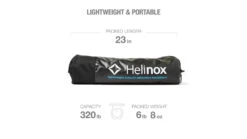 Helinox Cot Max Convertible -Snow Peak Shop opplanet helinox cot max convertible black 10640r1 av 1