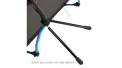 Helinox Cot Max Convertible -Snow Peak Shop opplanet helinox cot max convertible black 10640r1 av 7