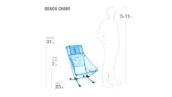 Helinox Portable Beach Chair -Snow Peak Shop opplanet helinox portable beach chair blue mesh 10678r2 av 12