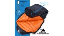 Hyke & Byke Eolus Ultralight Goose Down Sleeping Bag, 800FP WR, 0F Degrees -Snow Peak Shop opplanet hyke byke eolus ultralight goose down sleeping bag 800fp 15f degrees 10053460294 av 4 1