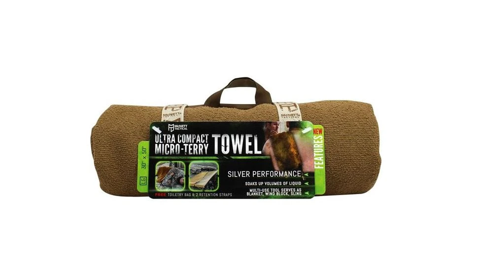 McNett Tactical Microterry Large Towel 3 McNett Tactical Microterry Large Towel