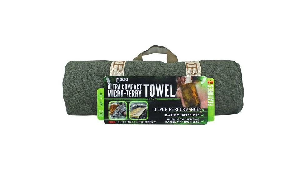 McNett Tactical Microterry Large Towel 4 McNett Tactical Microterry Large Towel - Image 2