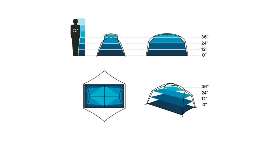 NEMO Equipment Aurora Tent And Footprint - 2 Person 5 NEMO Equipment Aurora Tent And Footprint - 2 Person - Image 3