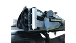 Overland Vehicle Systems Nomadic 270 LT Awning - Driver Side -Snow Peak Shop opplanet overland vehicle systems nomadic 270 lt awning driver side dark gray cover with black cover universal 19559907 usage 2