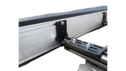 Overland Vehicle Systems Nomadic 270 LT Awning - Driver Side -Snow Peak Shop opplanet overland vehicle systems nomadic 270 lt awning driver side dark gray cover with black cover universal 19559907 usage 3