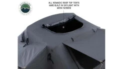 Overland Vehicle Systems Nomadic 4 Extended Roof Top Tent W/ Annex Base -Snow Peak Shop opplanet overland vehicle systems nomadic 4 extended roof top tent 4 person w annex base dark gray green 75 x 122 x 51 in 18141936 av 6