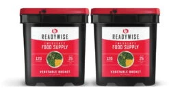 ReadyWise Freeze Dried Vegetable Bucket -Snow Peak Shop opplanet readywise freeze dried vegetable bucket 240 servings rw40 60240 main