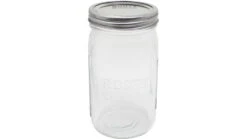 Roots & Harvest Quart Wide Mouth Canning Jar - 12 Pack
