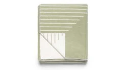 Rumpl Merino SoftWool Blanket -Snow Peak Shop opplanet rumpl merino softwool blanket sage triangles queen mswp sg1 q av 1
