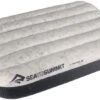 Sea To Summit Aeros Deluxe Down Pillow -Snow Peak Shop opplanet sea to summit aeros deluxe down pillow grey 579 12 main 1
