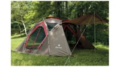 Snow Peak Living Shell Shelter -Snow Peak Shop opplanet snow peak living shell shelter brown 4 person tp 623r av 2