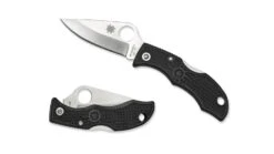 Spyderco Ladybug3 4.4in Black Folding Knife -Snow Peak Shop opplanet spyderco ladybug3 black frn handle fe fold knife lbkp3 v1