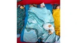 Thermarest Argo Blanket -Snow Peak Shop opplanet thermarest argo blanket sage topo wave double 11607 av 2