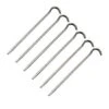 TOAKS Titanium Hook Pegs -Snow Peak Shop opplanet toaks titanium hook peg pack of 6 grey peg 04 main